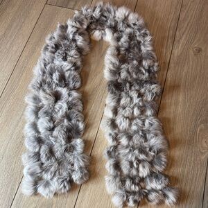 Real rabbit fur Scarf